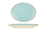 Aqua service plate 25x19 cm - Chaplin Home