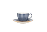 Aura Dusk Taza de té con platillo - 230 cc - juego de 6 - Chaplin Home
