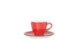 Aura Passion Tasse à expresso avec soucoupe - 80cc - lot de 6 - Chaplin Home