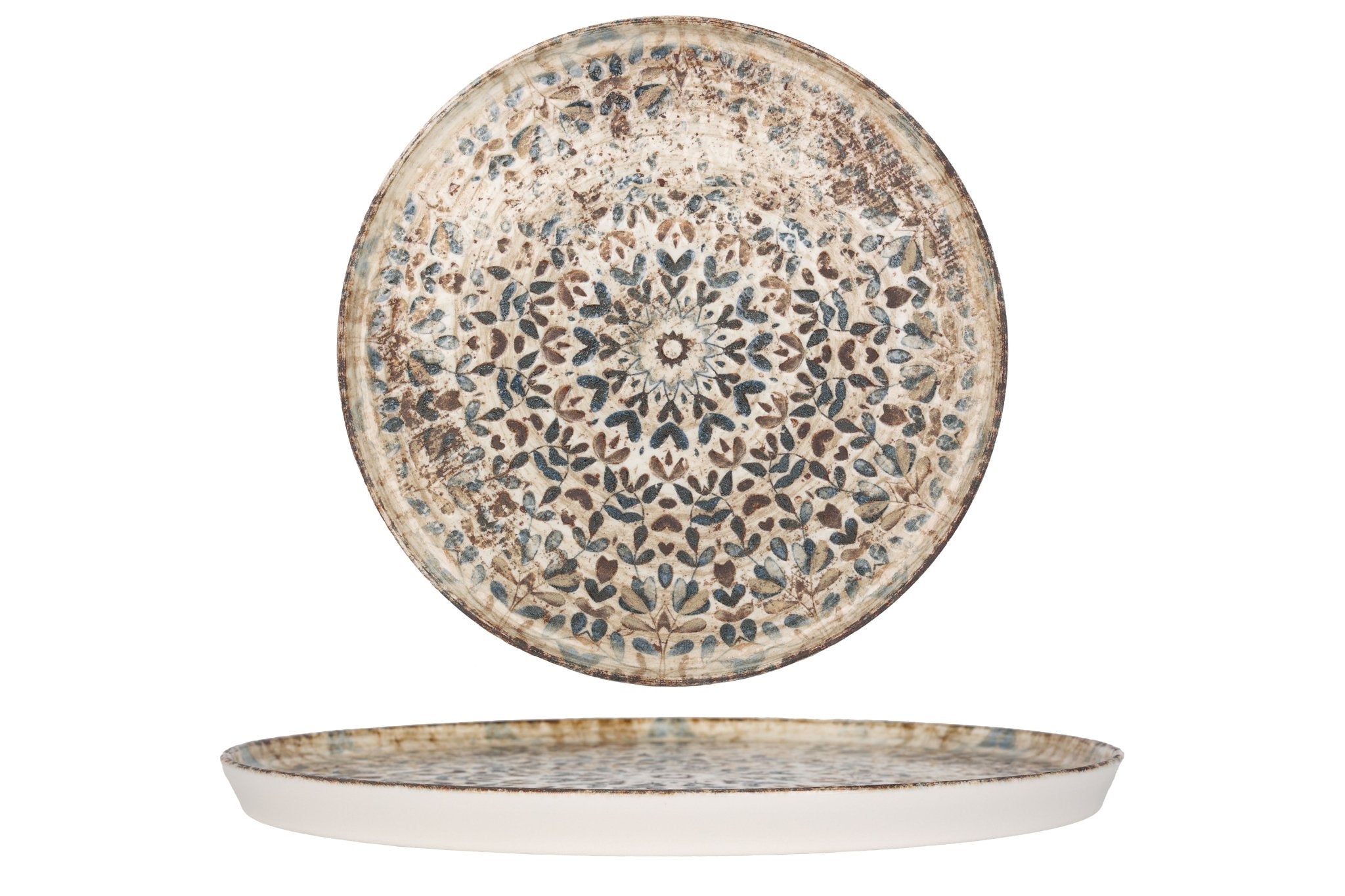 Rinart Premiumporzellan - Aztec - flach Speiseteller 28 cm – Chaplin Home