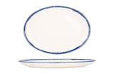Azure Oval Servierschale 27x16cm - Chaplin Home