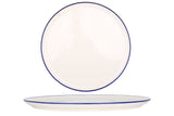 Blue Edge Pizza Plate 32 cm - Chaplin Home