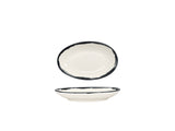 Lavis Black Serviceplade 12x8 cm (80cc)