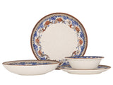 Retro Floral Spisesæt 24 stk (Medium)