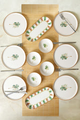 Bronze Palm Dinnerware Set 12 pcs - Chaplin Home