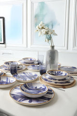 Pinsel & Blüte Geschirrset 18 Stück - Chaplin Home