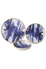 Pinsel & Blüte Geschirrset 18 Stück - Chaplin Home