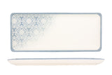 Casa Blue Obdélníkový servisní talíř 35x15 cm