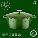 Cast Iron Casserole - 28 cm - Chaplin Home