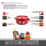 Cusinero Cast Iron Splayed Pot - 2,5 liter - Chaplin Home