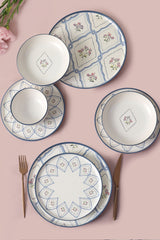 Blumenwellen Geschirrset 24 Stück - Chaplin Home