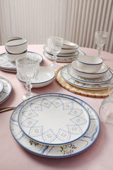 Blumenwellen Geschirrset 24 Stück - Chaplin Home