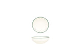 Grüner Rand Servierschale 10 cm (100 cm³) - Chaplin Home