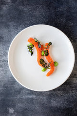 Iris Weiß Pastateller 24 cm (400cc) - Chaplin-Heim