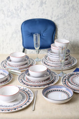 Keraart Ethnic Dinnerware Set 24 pcs - Chaplin Home