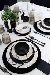 Keraart Marble Dinnerware Set 24 pcs - Chaplin Home