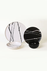 Keraart Marble Dinnerware Set 24 pcs - Chaplin Home