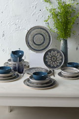 Keraart Mosaic Marvels Dinnerware Set 24 pcs - Chaplin Home