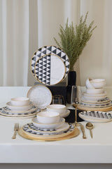 Service de table Keraart Trigon 24 pièces - Chaplin Home