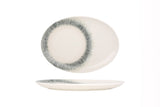 Black Ice Oval Servierschale 27x16cm