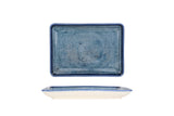 Blue Stone Rectangular Service Plate 23x17 cm