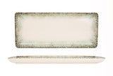 Rust Green Rechteckig Servierschale 35x15cm
