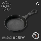 Gietijzeren Koekenpan - 16 cm