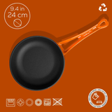 Cast Iron Frying Pan - 24 cm