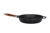 Padella In Ghisa Con Coperchio In Vetro - 24 cm