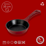 Padella in ghisa - 16 cm