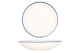 Linea Blue Deep Plate 25 cm (1300cc) - Chaplin Home