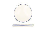 Linea Blue Dessert Plate 22 cm - Chaplin Home
