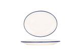 Linea Blue Service Plate 25 cm - Chaplin Home
