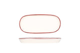 Linea Burgundy Oval Servierschale 18 cm - Chaplin Home
