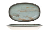 Madera Service Plate 24x14cm - oval - Chaplin Home