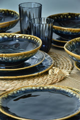 Shizen Black Organic Dinnerware Set 18 pcs - Chaplin Home