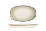 Spazio Oval Service Plate 29x17.5 cm - Chaplin Home